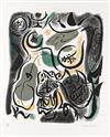 ANDRÉ MASSON Two color lithographs.